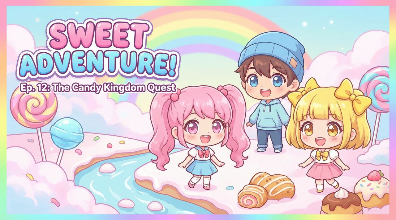 精神小妹-精神小妹·糖果探险队 萌系教程动漫合集