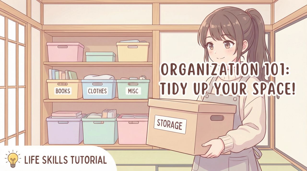 精神小妹-整理收纳生活动漫