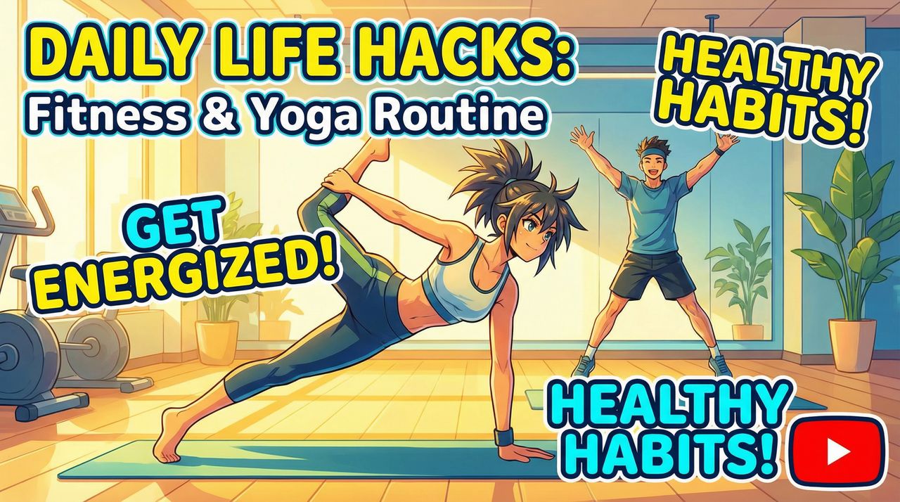 精神小妹-健身运动动漫教程